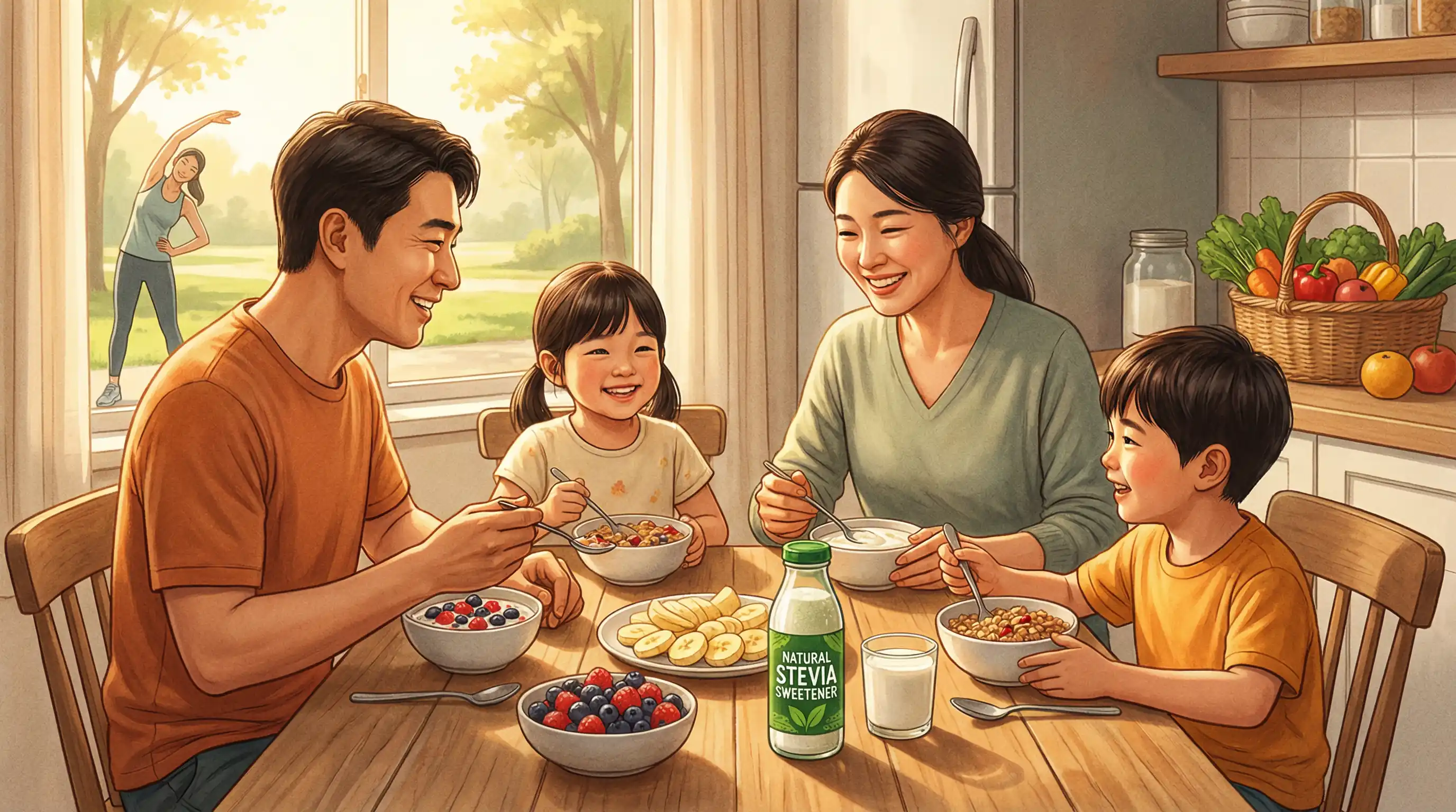 Gaya Hidup Sehat dengan Stevia